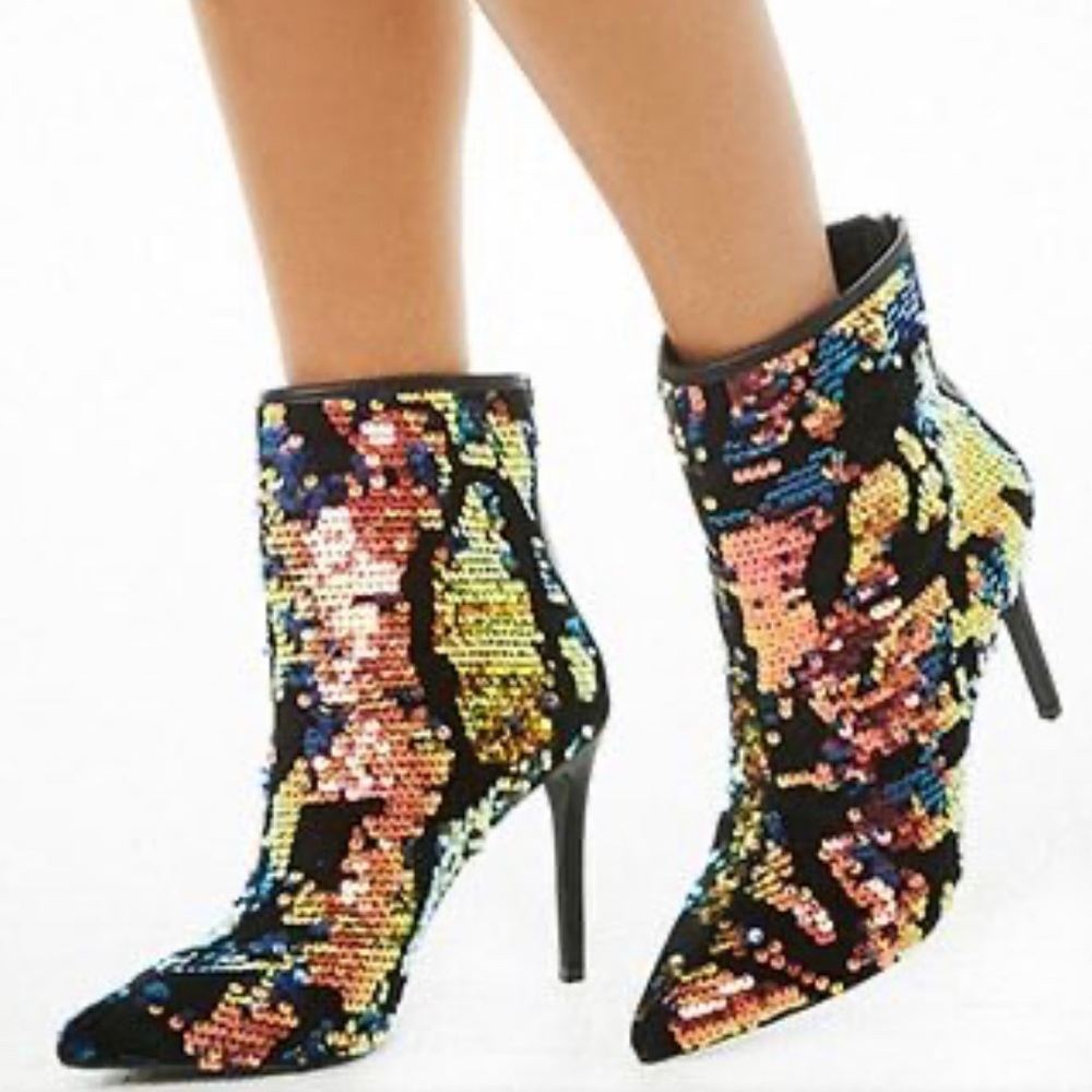 Sparkly boots
